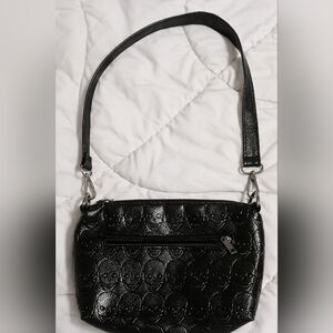 Black Skull Pattern Shoulder Bag. NEW